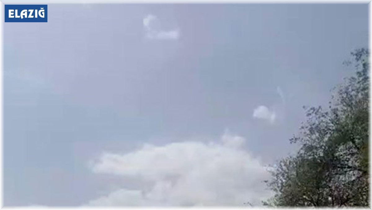 Elazığ'da otluk alanda yangın