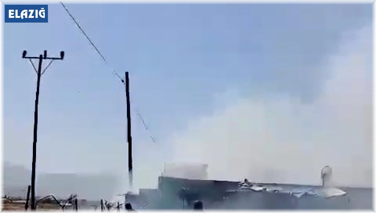 Elazığ'da otluk ve ağaçlık alanda çıkan yangınlar söndürüldü