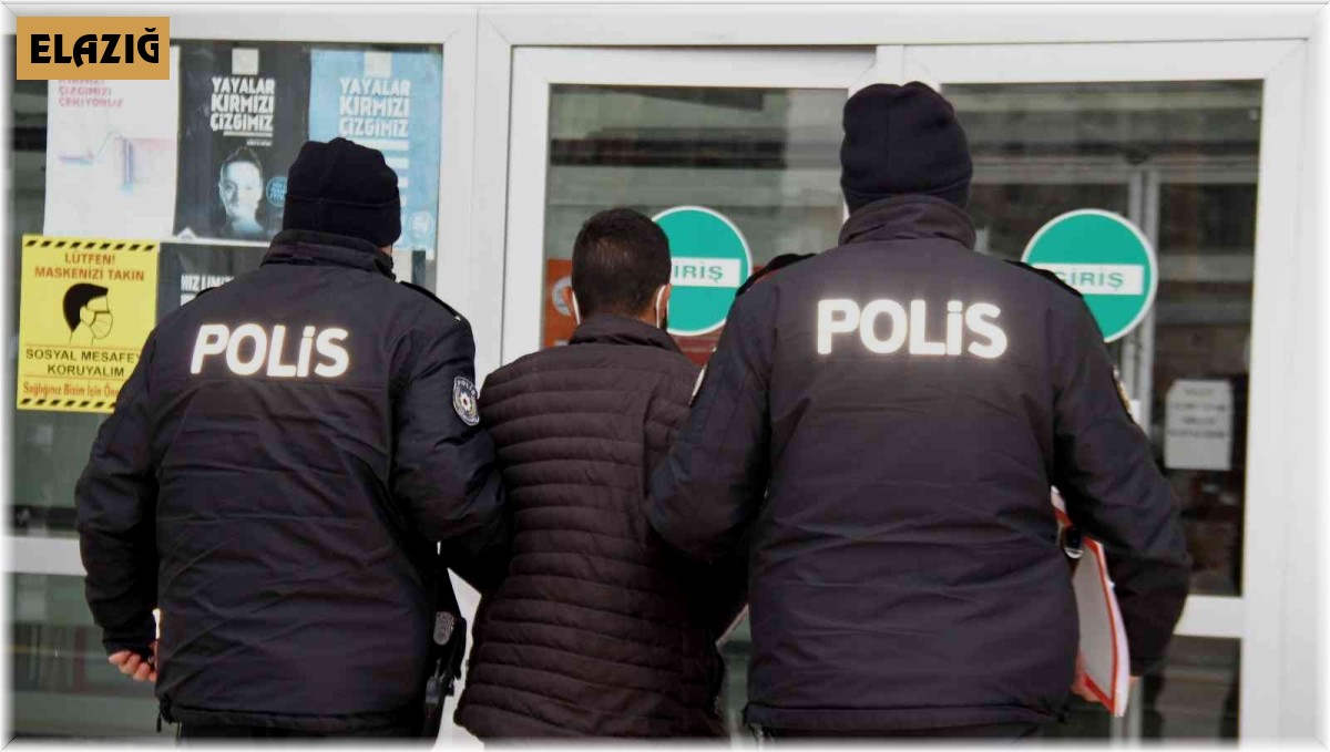 Elazığ'da oto teyp hırsızı yakalandı