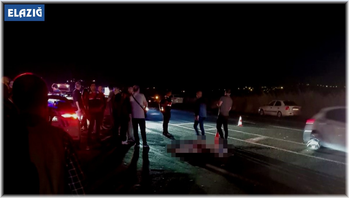 Elazığ'da otomobil ile motosiklet çarpıştı: 1 ölü