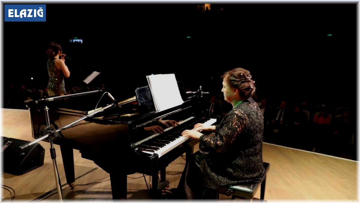 Elazığ'da 'Piyano eşliğinde eserler' konseri düzenlendi
