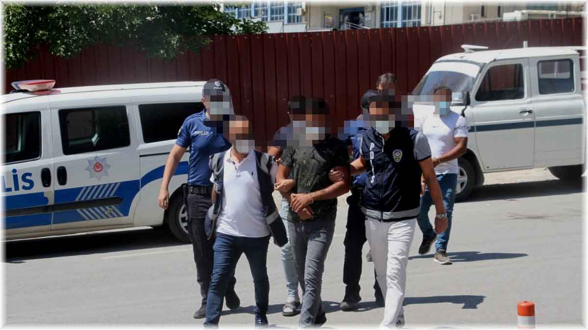 Elazığ'da polis ekipleri hırsızlara göz açtırmıyor: 7 şüpheli yakalandı