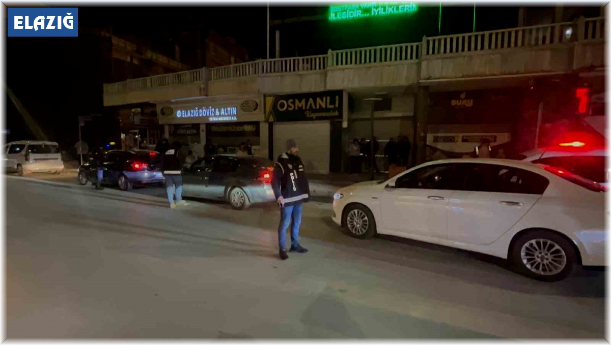Elazığ'da polis suçlulara göz açtırmıyor