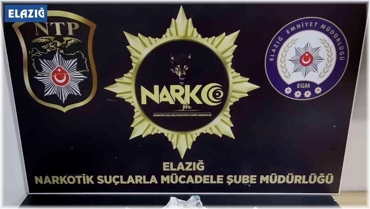 Elazığ'da polis uyuşturucu tacirlerine geçit vermiyor: 2 tutuklama