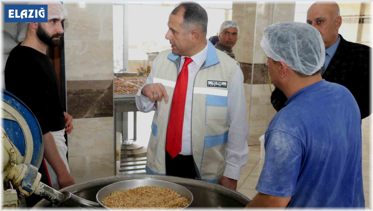 Elazığ'da Ramazan Bayramı öncesi gıda denetimleri arttırıldı
