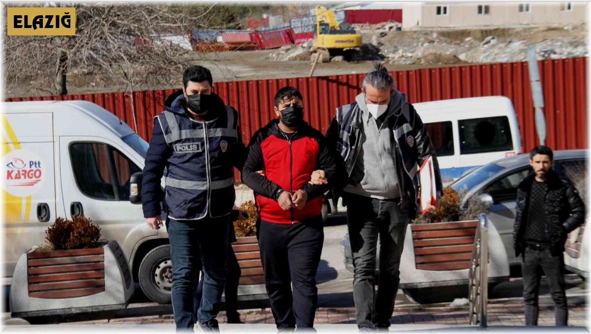 Elazığ'da rögar kapağı çalan şüpheli tutuklandı