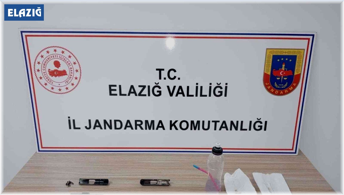 Elazığ'da ruhsatsız silah ele geçirildi
