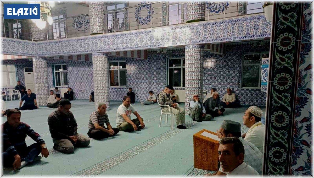 Elazığ'da sabah namazı buluşmaları düzenlendi