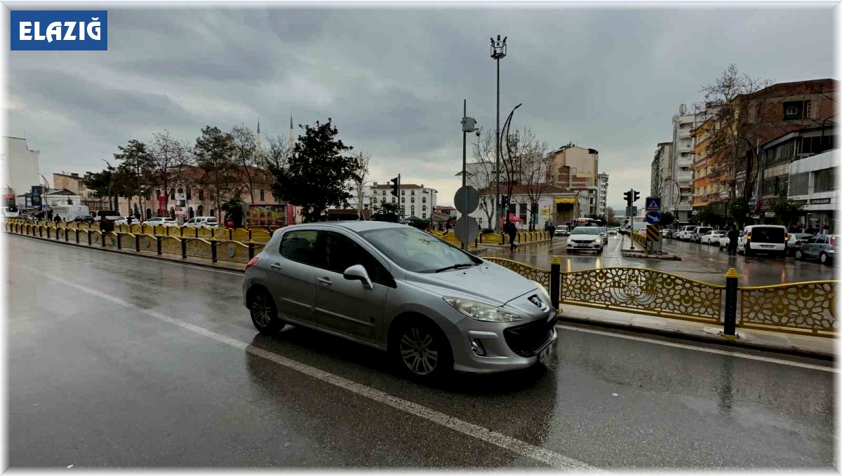 Elazığ'da sağanak yağış etkili oldu