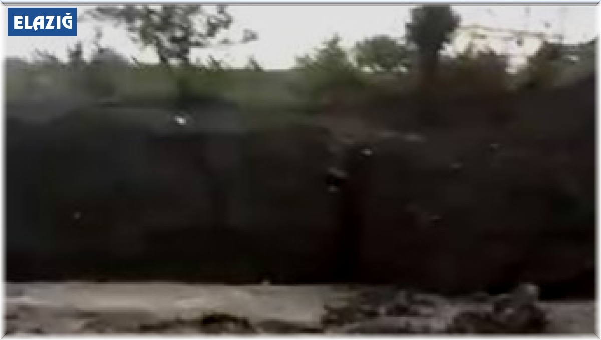 Elazığ'da sağanak yağış sele neden oldu