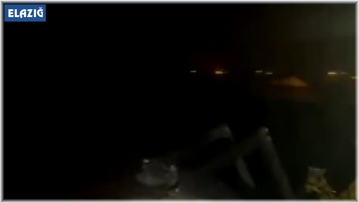 Elazığ'da sağanak yağış sonrası dereler taştı