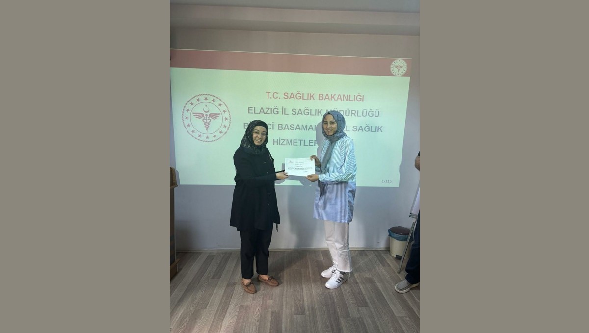 Elazığ'da sağlık çalışanlarına eğitim verildi