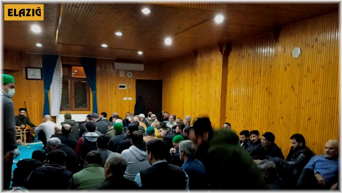 Elazığ'da Sakal-ı Şerif heyecanı