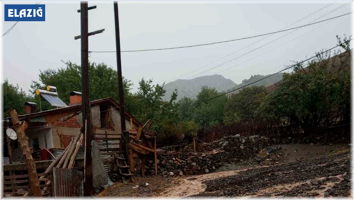 Elazığ'da sel sonrası hasar tespit çalışmaları