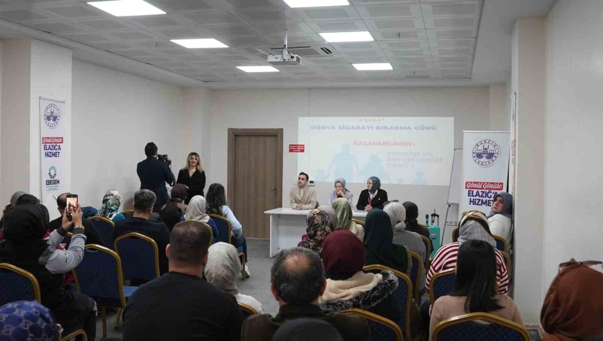 Elazığ'da sigaranın zararları anlatıldı