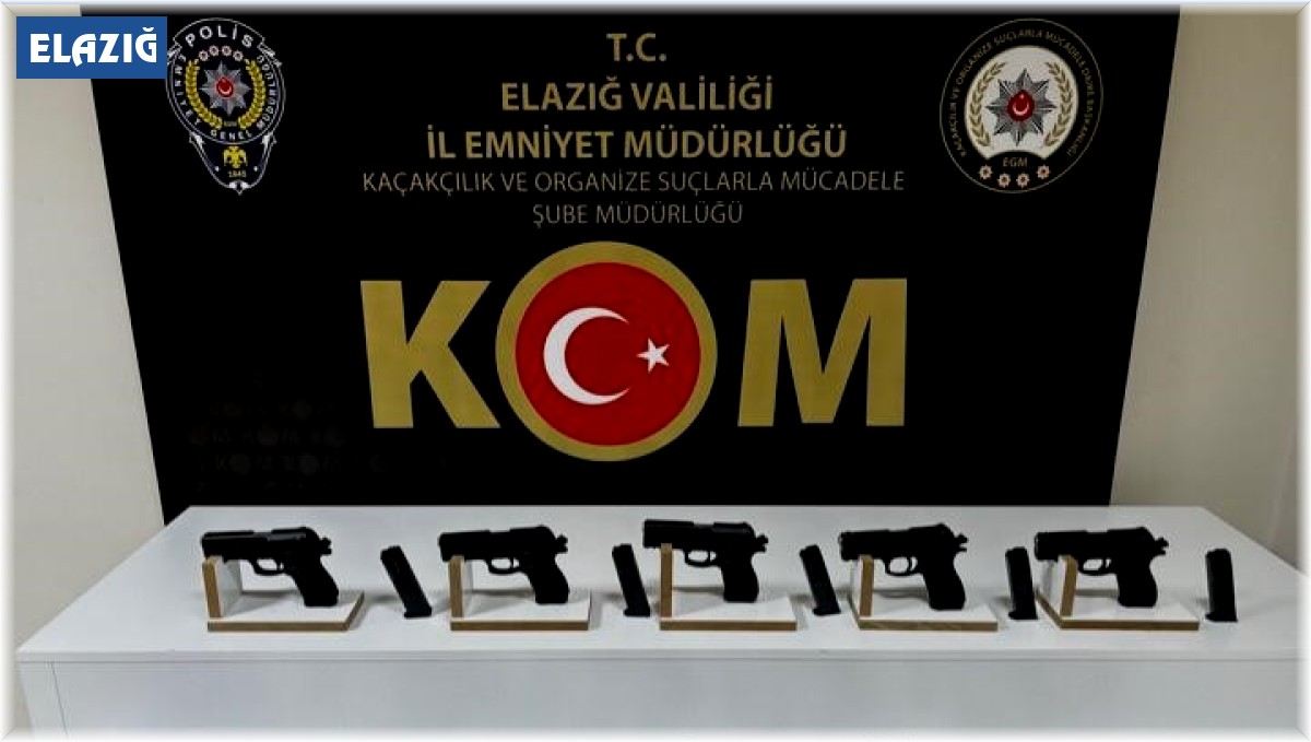 Elazığ'da silah ticareti operasyonu: 3 gözaltı