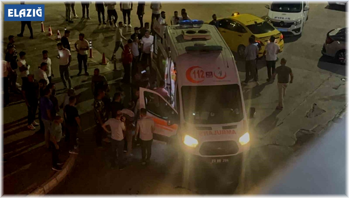 Elazığ'da silahlı kavga: 1 ağır yaralı