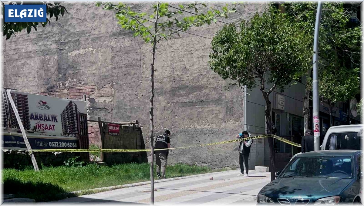 Elazığ'da silahlı kavga: 1 yaralı