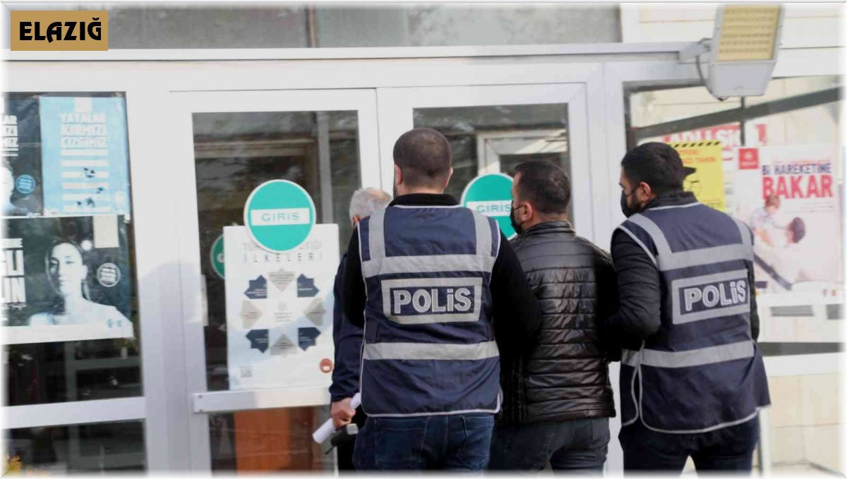 Elazığ'da silahlı kavgaya karışan şüphelilerden biri tutuklandı