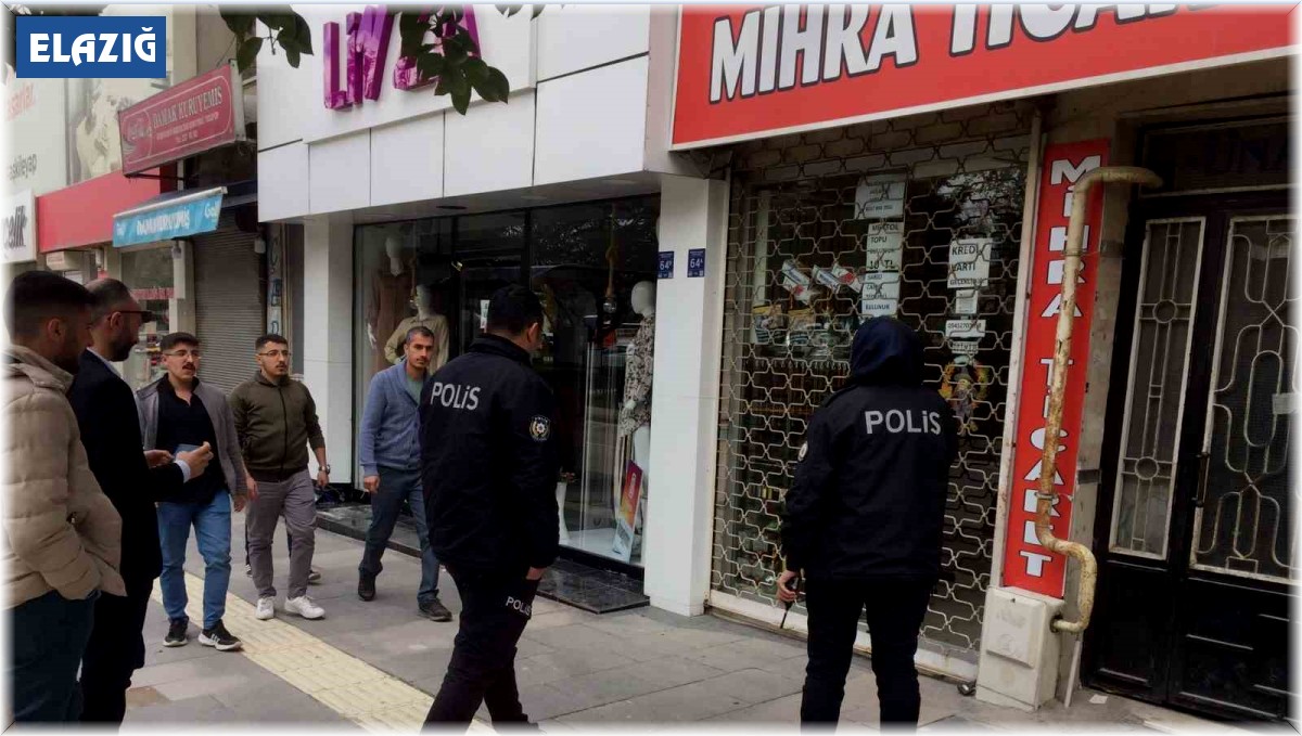 Elazığ'da silahlı saldırı:1 yaralı