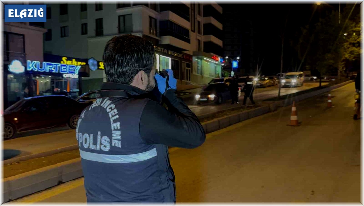 Elazığ'da silahlı saldırı: 1 yaralı