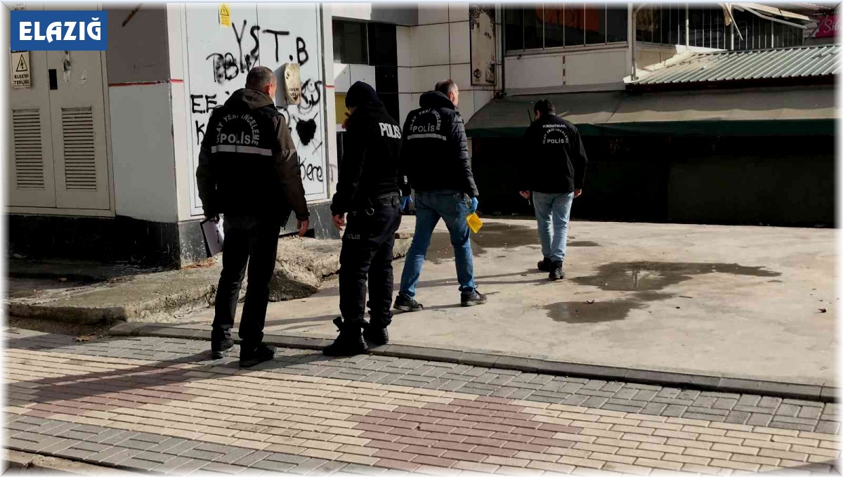Elazığ'da silahlı saldırı: 1 yaralı