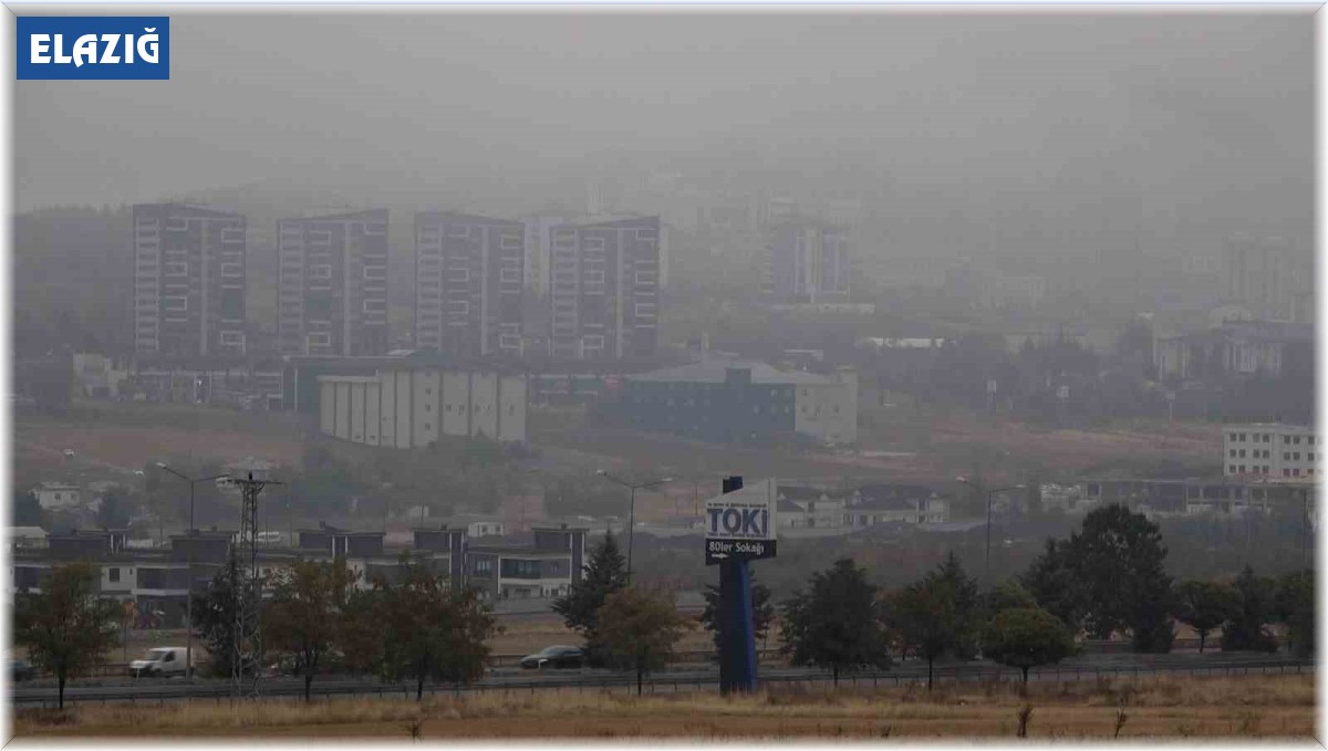Elazığ'da sis etkili oldu