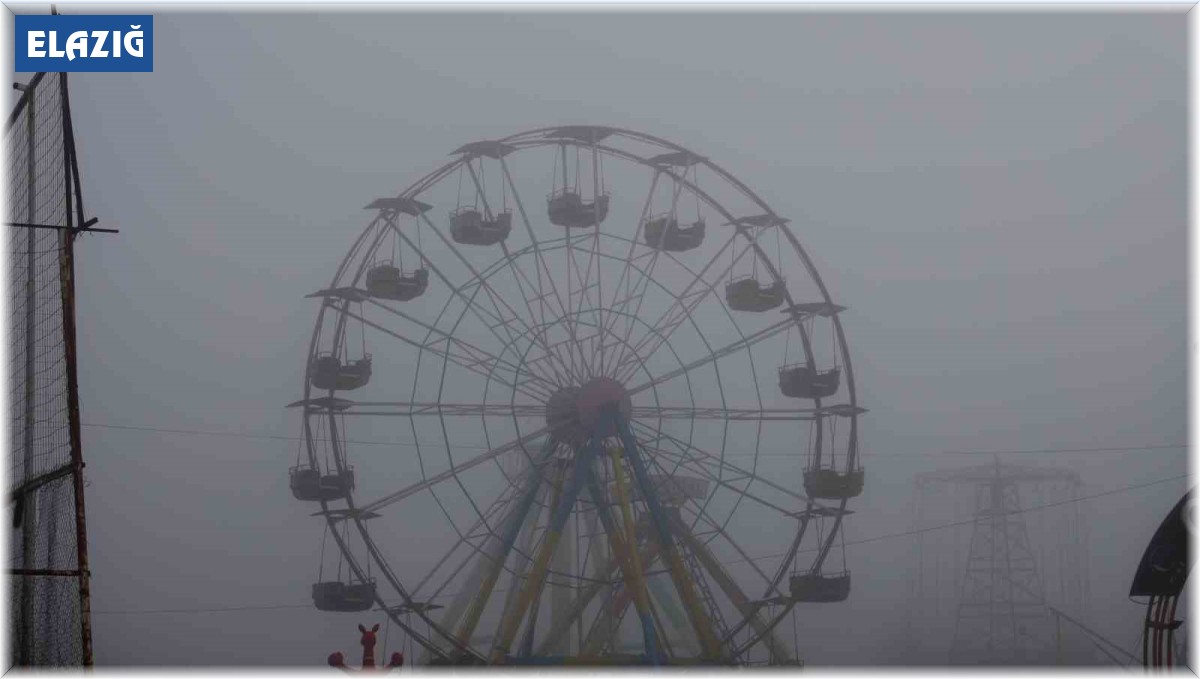 Elazığ'da sis hayatı olumsuz etkiledi