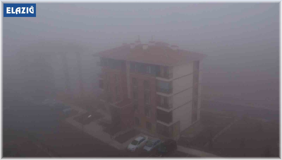 Elazığ'da sis hayatı olumsuz etkilemeyi sürdürüyor