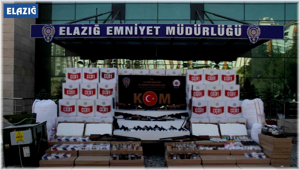 Elazığ'da 'Sis Operasyonu': 7 gözaltı
