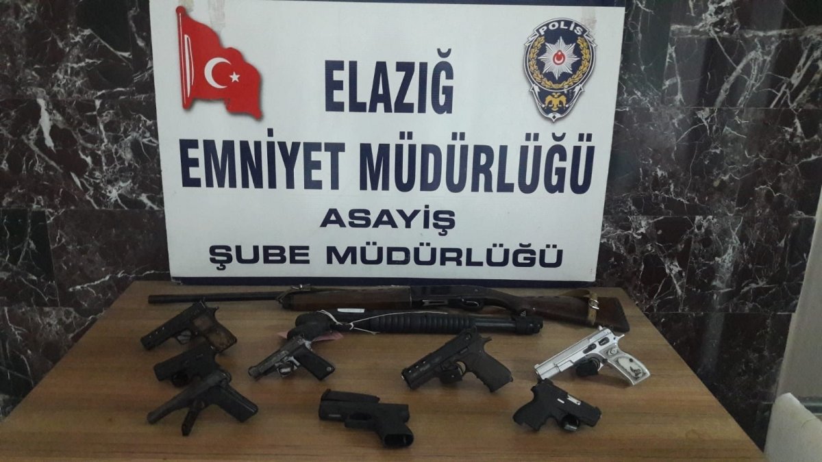 Elazığ'da şok uygulamalarda yakalanan 28 şüpheli tutuklandı