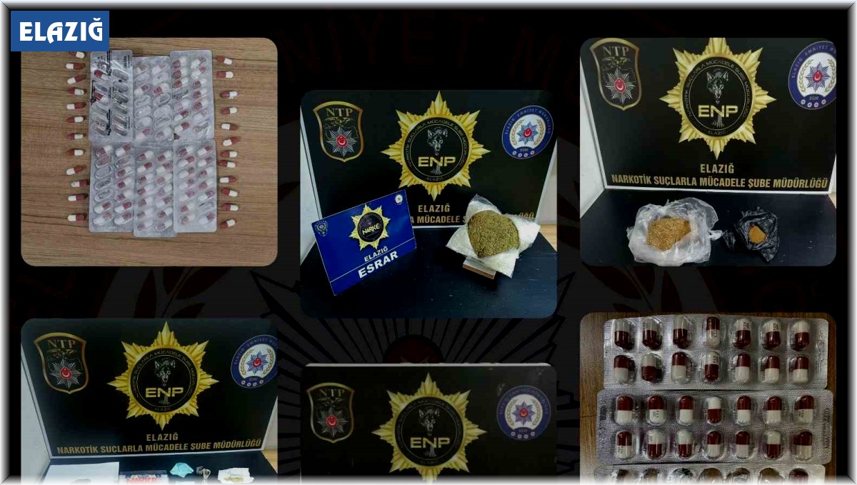 Elazığ'da sokak satıcılarına operasyon: 6 tutuklama