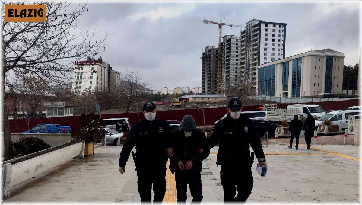 Elazığ'da spor tesisinden hurda malzeme çalan şüpheli yakalandı