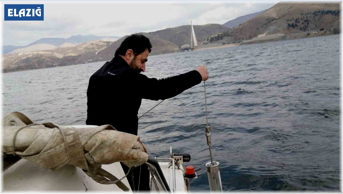 Elazığ'da su kaynaklarında saha çalışması