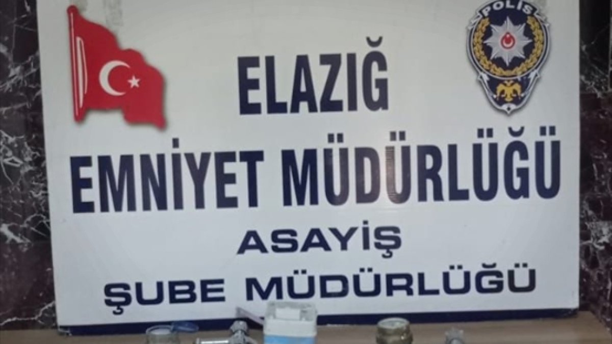 Elazığ'da su saati ve musluk çalan kişi tutuklandı