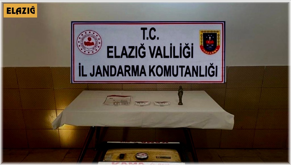 Elazığ'da tarihi eser operasyonunda Meryem Ana heykeli ele geçirildi: 3 gözaltı