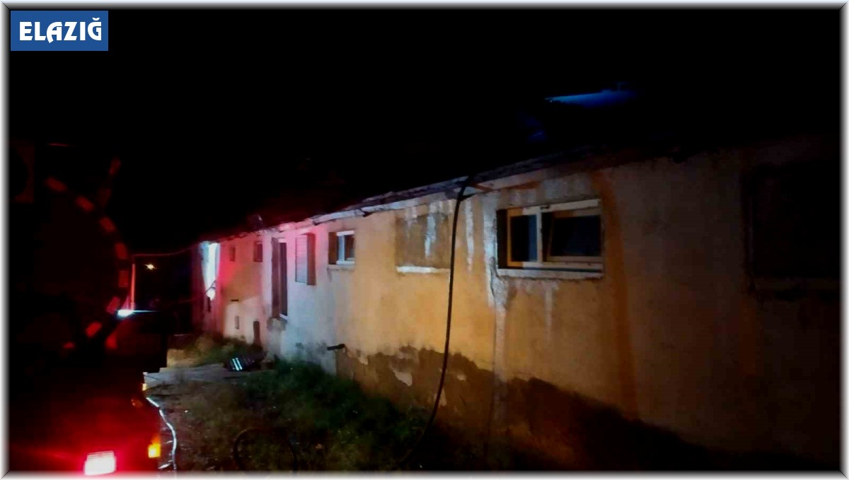 Elazığ'da tavuk çiftliğinde yangın: Yüzlerce tavuk telef oldu