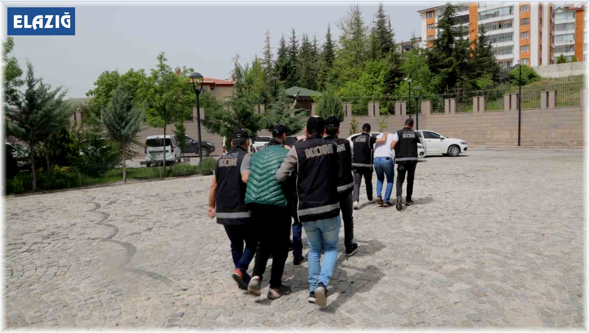Elazığ'da tefecilik operasyonu: 3 gözaltı