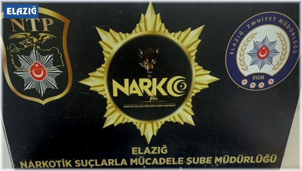 Elazığ'da 'topraktan' uyuşturucu çıktı