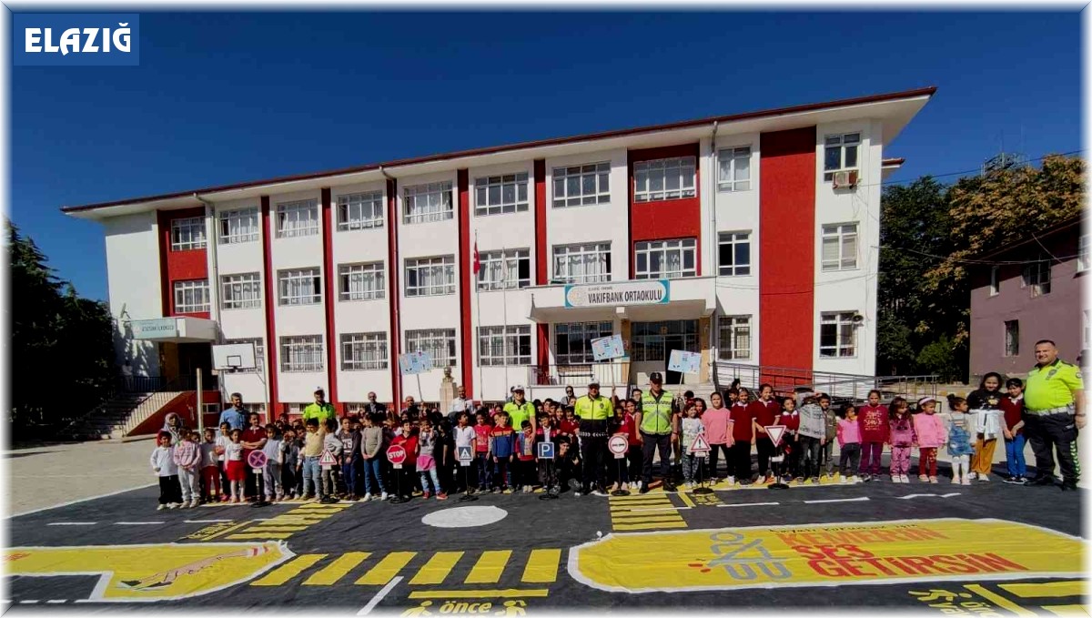 Elazığ'da trafik bilinci gelişimi faaliyetleri sürüyor