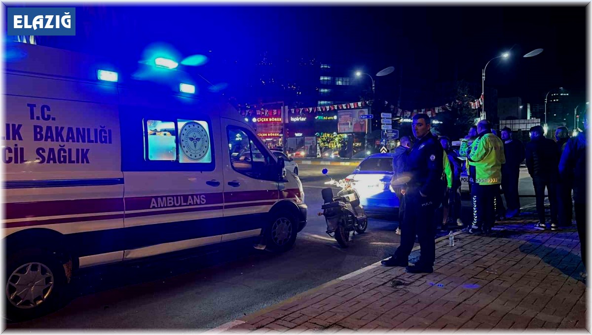 Elazığ'da trafik kazası: 1'i ağır 3 yaralı