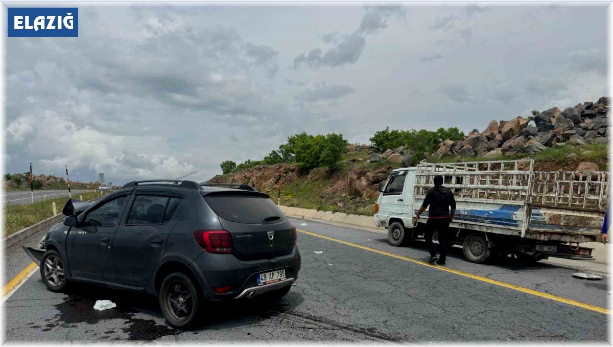 Elazığ'da trafik kazası: 1 ölü