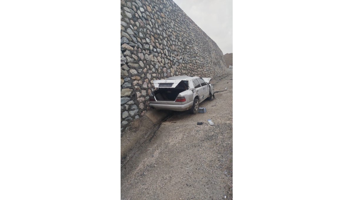 Elazığ'da trafik kazası: 1 ölü