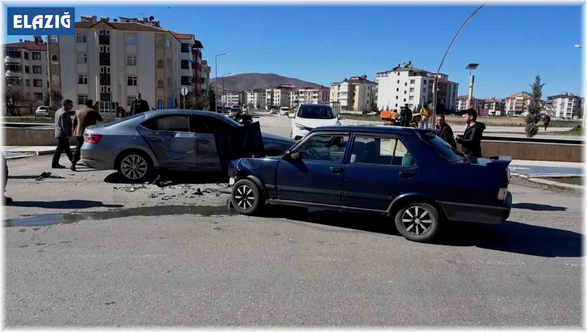 Elazığ'da trafik kazası: 1 yaralı