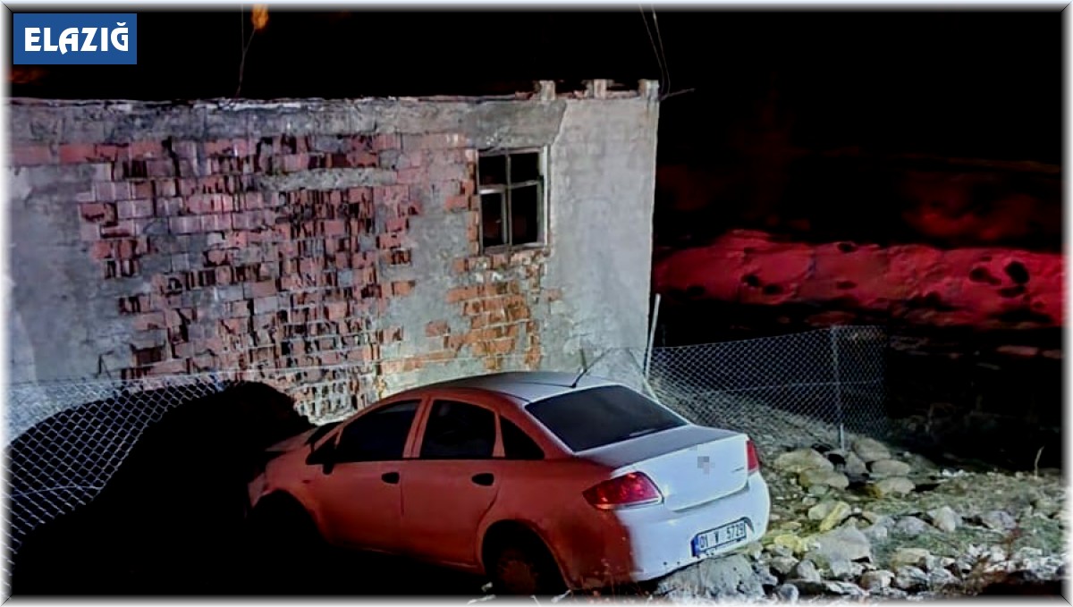 Elazığ'da trafik kazası: 1 yaralı