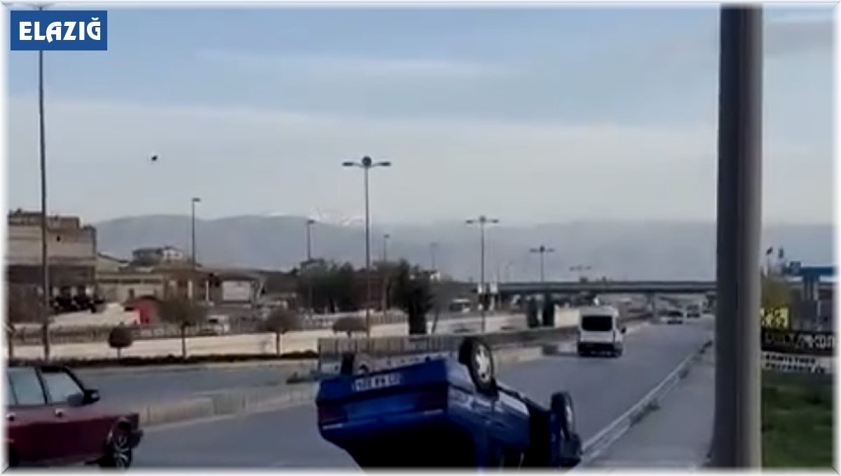 Elazığ'da trafik kazası:1 yaralı