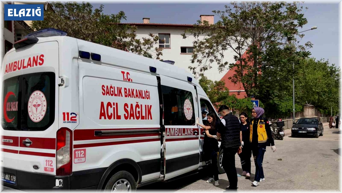 Elazığ'da trafik kazası: 1 yaralı