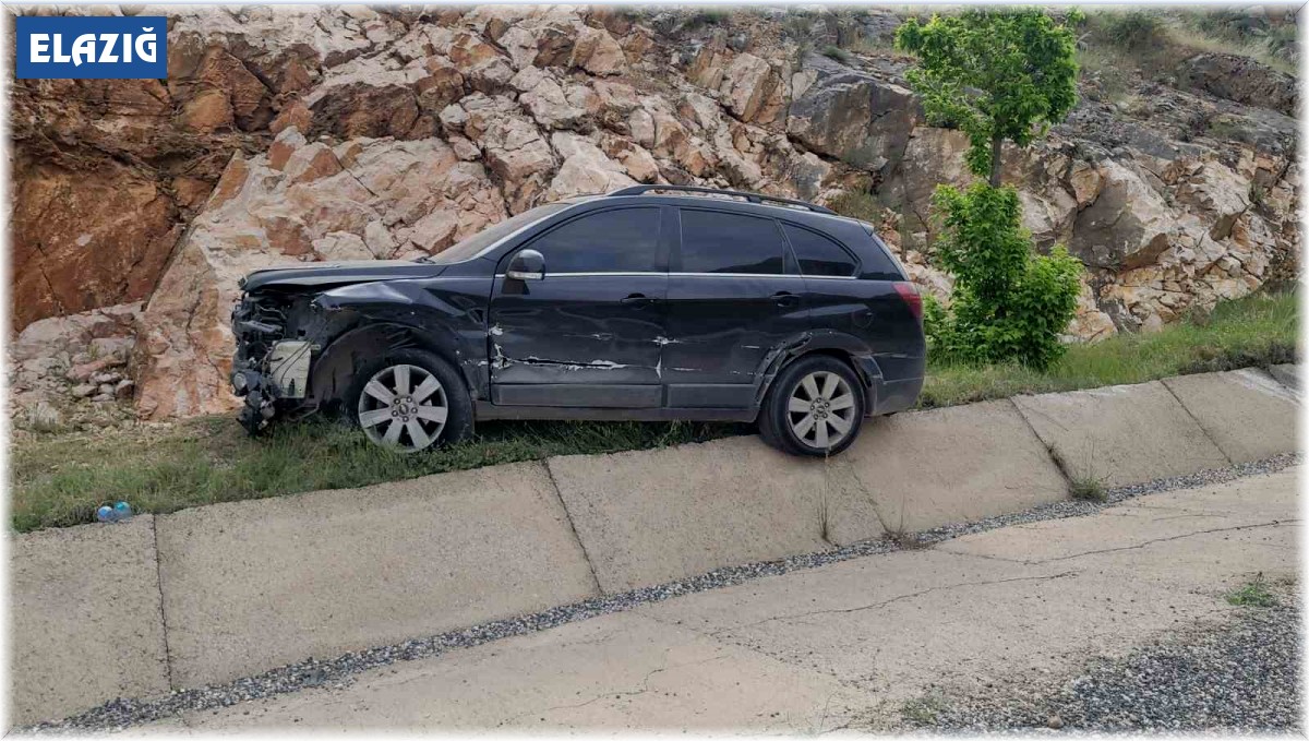 Elazığ'da trafik kazası: 1 yaralı