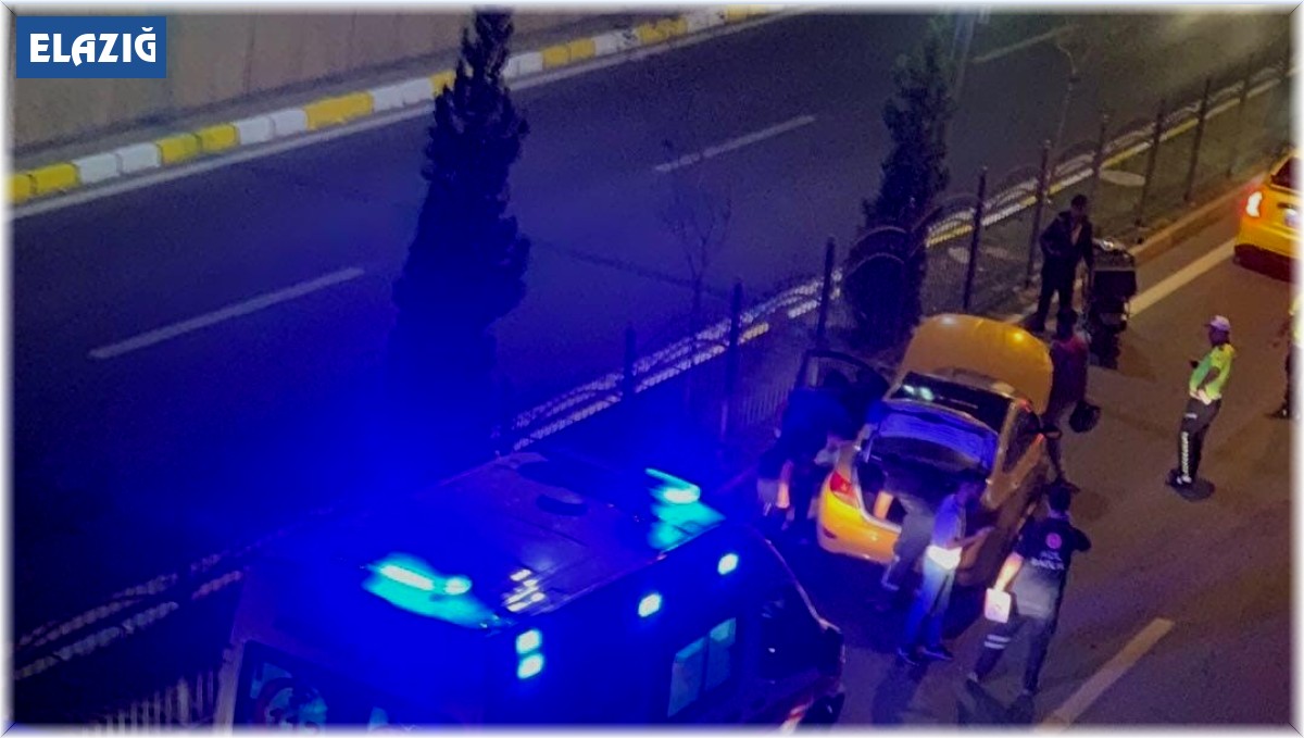 Elazığ'da trafik kazası: 1 yaralı