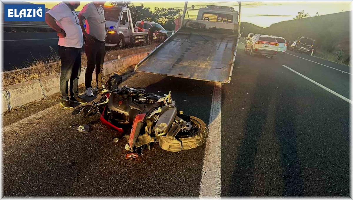 Elazığ'da trafik kazası: 1 yaralı